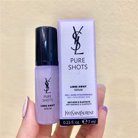 pure shots lines away serum.